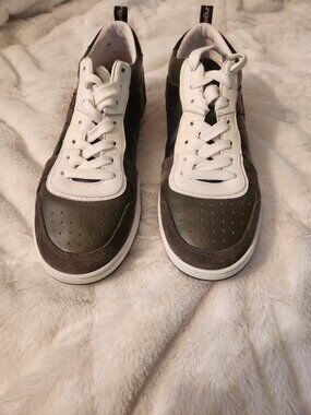 Ungaro Paris Men's Brown & White Leather & Suede Sneakers